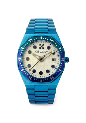 Off-White Dry Mode rotating bezel 39mm watch - Neutrals