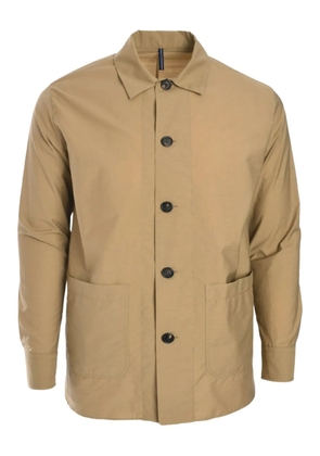 slowear buttoned pocket shirt - Neutrals
