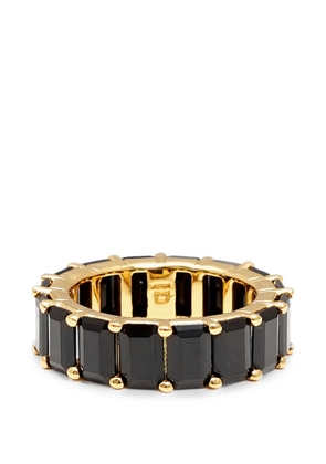 Izabel Display emerald-cut chunky rings - Gold