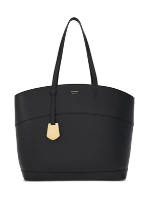 Ferragamo Charming logo-print tote bag - Black
