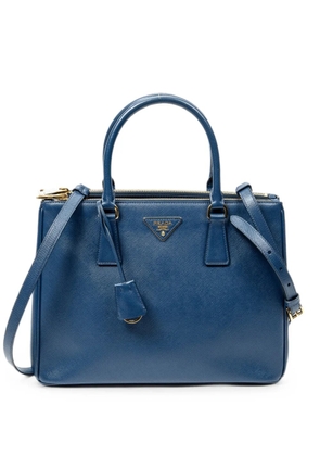 Prada Pre-Owned medium Galleria double-zip tote bag - Blue