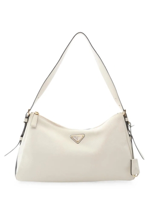 Prada Pre-Owned 2010s large Aimée leather shoulder bag - White