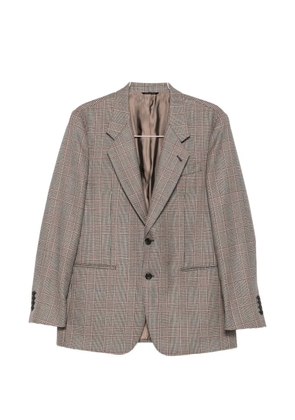 Reveres 1949 Prince of Wales check single-breasted blazer - Neutrals