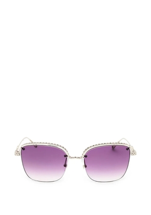 Chopard Eyewear logo-detail sunglasses - Silver