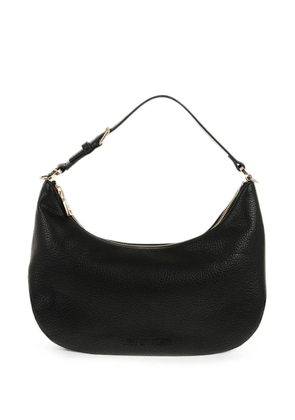 Moschino Hobo logo-lettering shoulder bag - Black