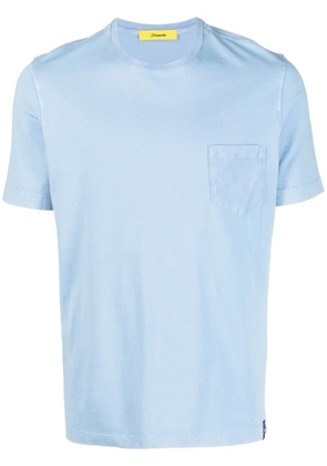 Drumohr crew-neck cotton T-shirt - Blue