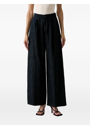 Benetton pleated wide-leg jeans - Blue