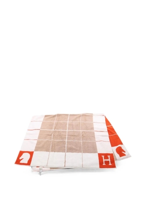 Hermès Pre-Owned 2020s Avalon bath towel - White