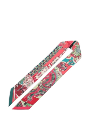 Hermès Pre-Owned 2010s Exposition Universelle Twilly scarf - Pink