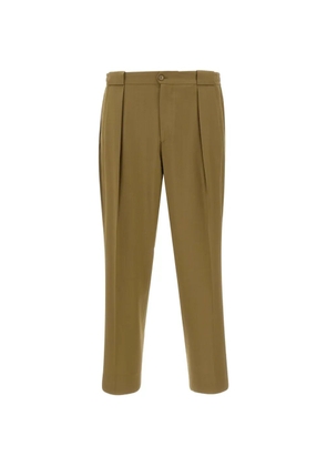 Briglia 1949 pleated virgin-wool trousers - Neutrals