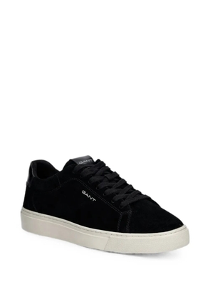 Gant MC Julien suede logo-print sneakers - Black