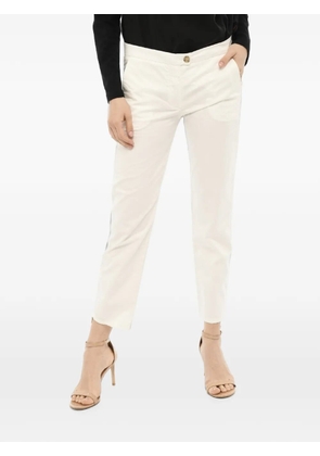 Woolrich ankle-slit trousers - White