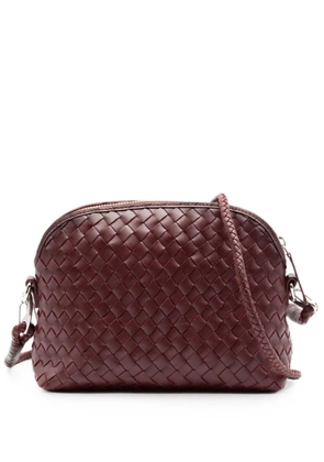 DRAGON DIFFUSION Chunky Fellini woven leather shoulder bag - Red