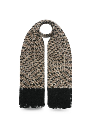 AMIRI MA Swirl scarf - Neutrals