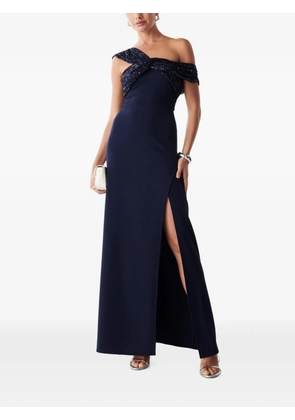 BWLDR Trisha sequin-embellished maxi dress - Blue