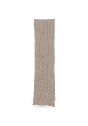 Brioni ribbed-knit scarf - Neutrals