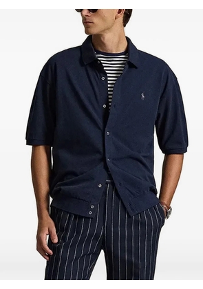 Polo Ralph Lauren logo-embroidered button-down shirt - Blue