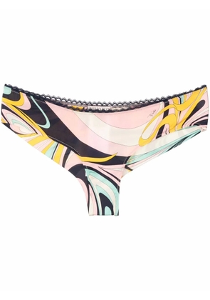 PUCCI Onde-print brazilian briefs - Pink