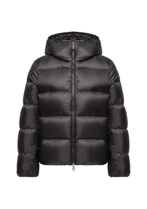 Moncler quilted hooded puffer jacket - Black
