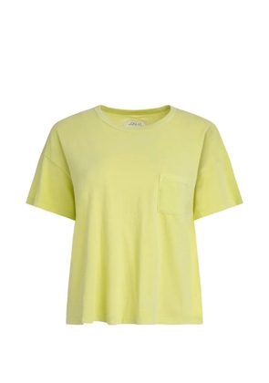 The Great. chest-pocket drop-shoulder T-shirt - Yellow