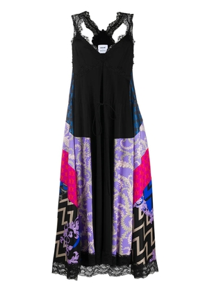 PUCCI x Koché abstract-print empire-line dress - Black