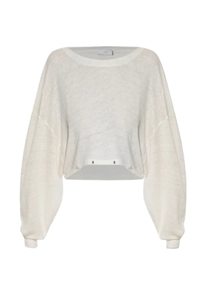 IRO Destinee cropped top - Neutrals