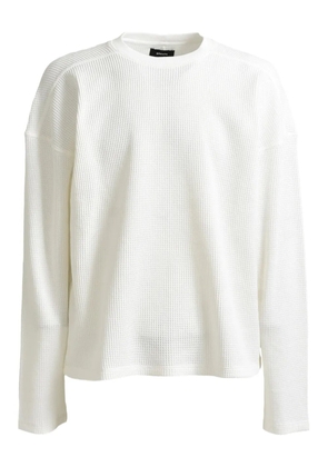 BREATH drop-shoulder T-shirt - White