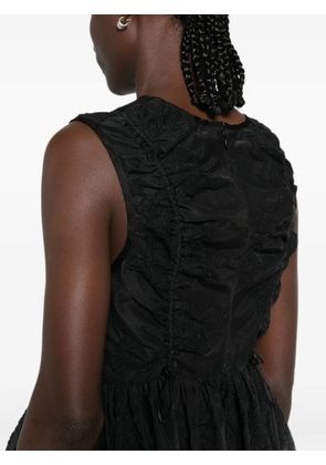 Cecilie Bahnsen sleeveless midi dress - Black