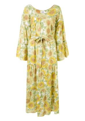Bambah sunflower print kaftan dress - Multicolour