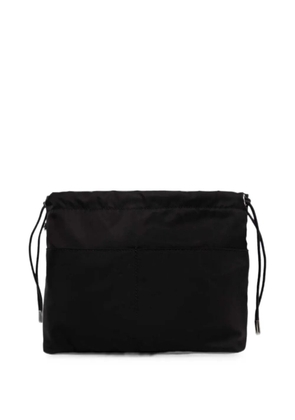 Coccinelle drawstring-fastening make-up bag - Black