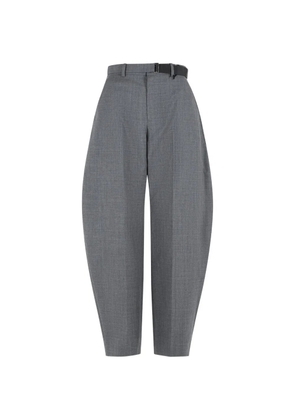 sacai straight-leg tailored trousers - Grey