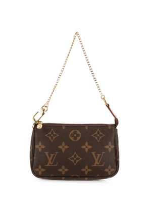 Louis Vuitton Pre-Owned Mini Pochette shoulder bag - Brown