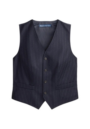Polo Ralph Lauren pinstripe-pattern gilet - Blue