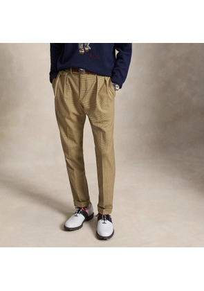 Plaid Performance Wool-Blend Trouser