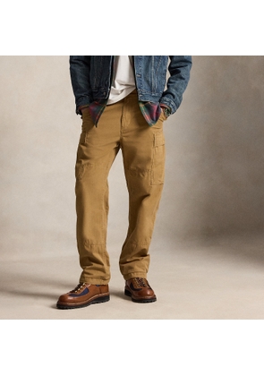 Classic Fit Canvas Cargo Trouser