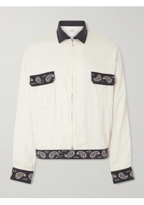 KAPITAL - Rayon Twill jacket - Men - Neutrals - 2