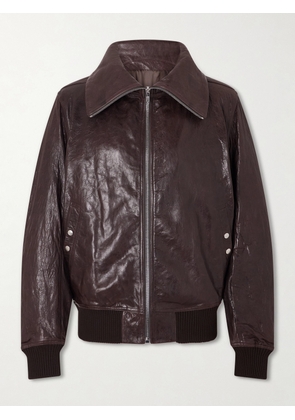Rick Owens - Dracuflight Leather Jacket - Men - Brown - IT 48