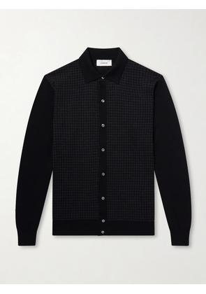 Lardini - Fresco Wool Cardigan - Men - Black - S