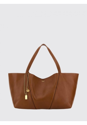 CHLOÉ East-West Spin Bag in Grained Leather