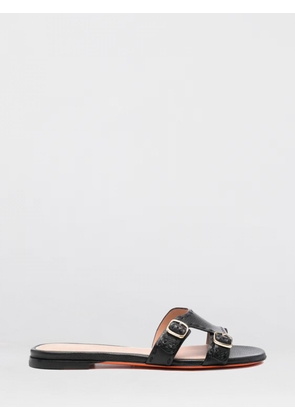 SANTONI Leather Slippers
