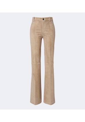 Stouls Lizzy suede bootcut pants