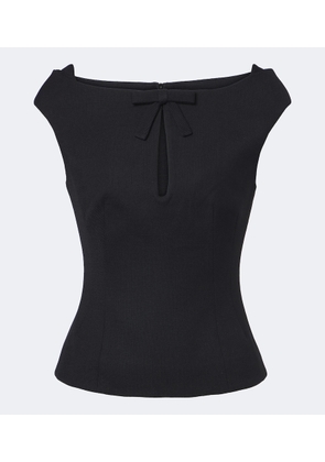 Shushu/Tong Bow-detail off-shoulder top