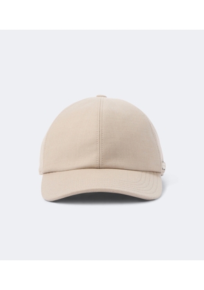 Agnona Wool baseball cap