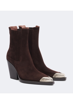 Paris Texas Dallas embellished suede cowboy boots