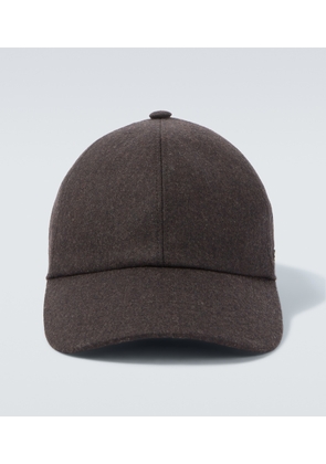 Agnona Wool baseball cap