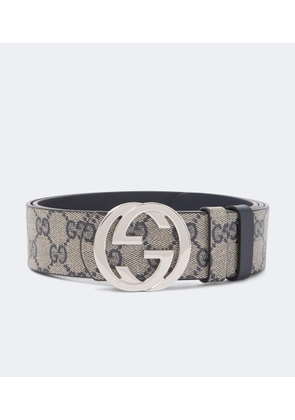 Gucci GG canvas reversible belt