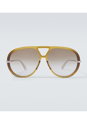 Bottega Veneta Drop aviator sunglasses