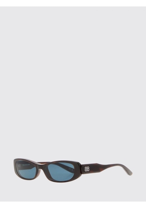 BALENCIAGA Nova Oval Acetate Sunglasses with Monogram