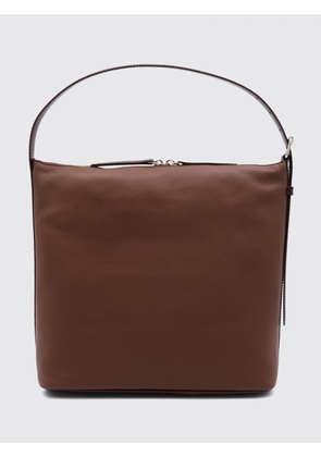 A. P.C. Vera Shoulder Bag in Grained Leather with Adjustable Handle and Zip