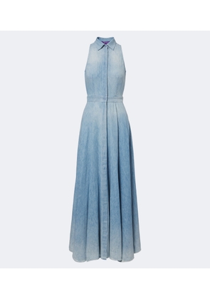 Ralph Lauren Collection Peyten denim maxi dress
